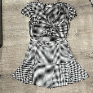 2 piece Gingham Set